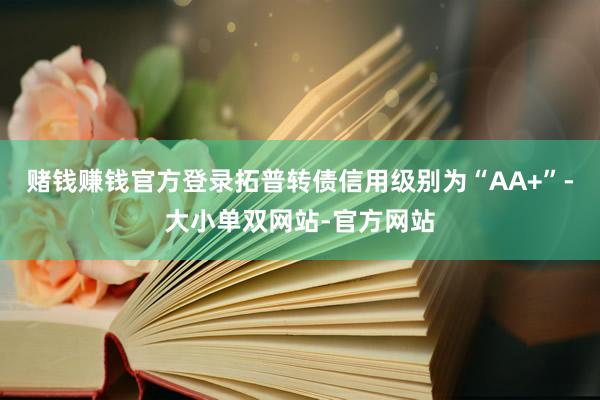 赌钱赚钱官方登录拓普转债信用级别为“AA+”-大小单双网站-官方网站
