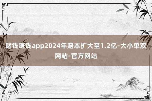 赌钱赚钱app2024年赔本扩大至1.2亿-大小单双网站-官方网站